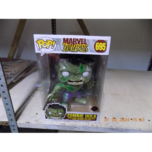 208 - Pop! Marvel Zombie Hulk #695