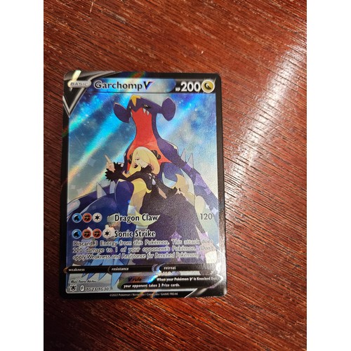 578 - Pokémon Garchomp V Full Art Card