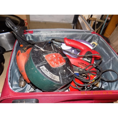 171 - Suitcase of Electricals and Power Tools