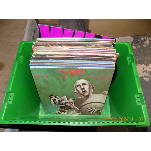 182 - Box of Vinyl LP's