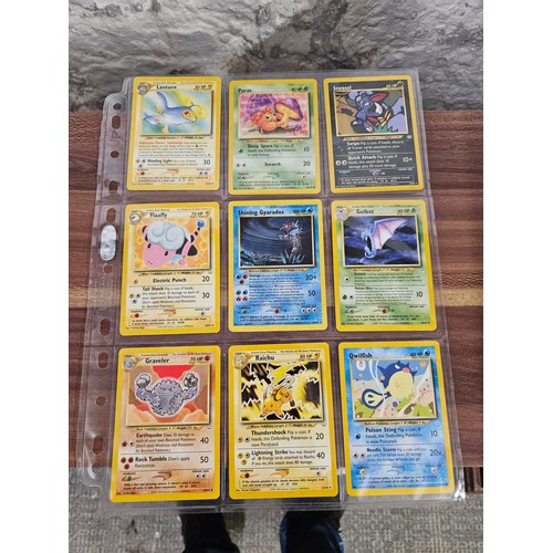 586 - Vintage Pokémon Revelation Set. Inc All Trainers and Shining Gyarados. Part Complete