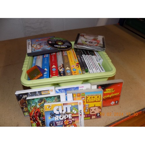 302 - Box of Games and DVD's