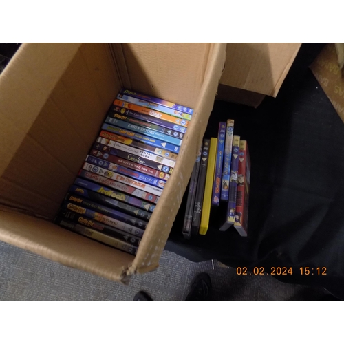 3 - Box of Children's DVDs