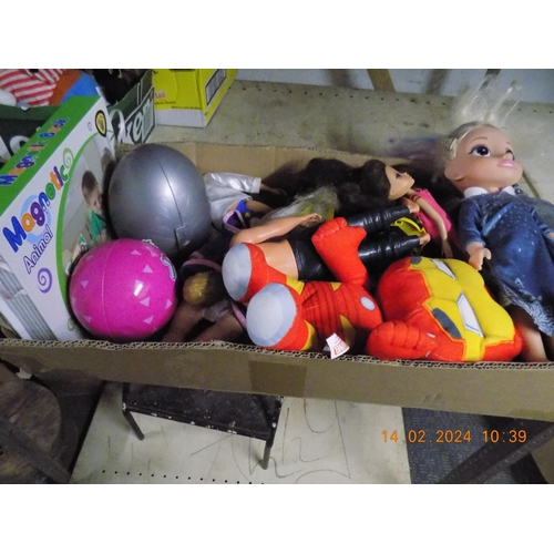 126 - Box of Misc Toys