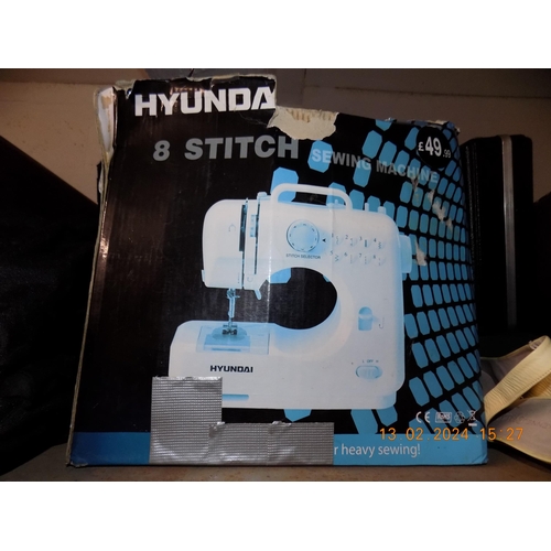 81 - Boxed Hyundai Sewing Machine w/o