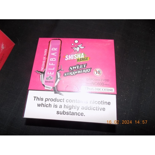 332 - Elf Bar Vapes Shisha Range Sweet Strawberry