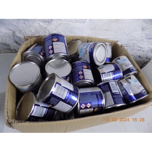 385 - Large Box of Dulux Blue Breeze Gloss