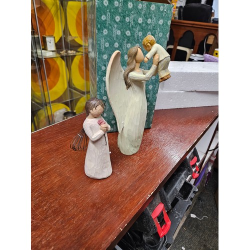 615 - Boxed Sudehill Figure and Willow Tree Figure