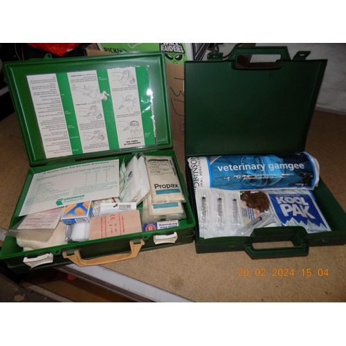 120 - 2 First Aid Boxes