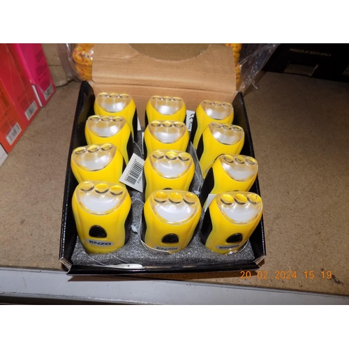 138 - Box of Wind-Up Torches