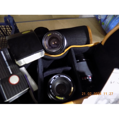 217 - Selection of Cameras, Lenses and other Accessories