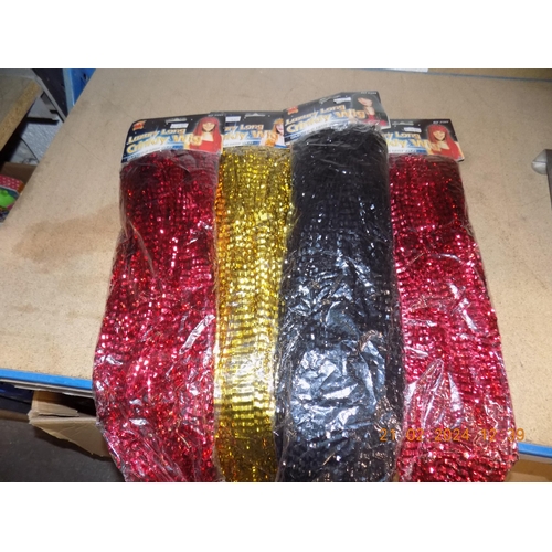 237 - 4 New Luxury Long Crinkly Wigs