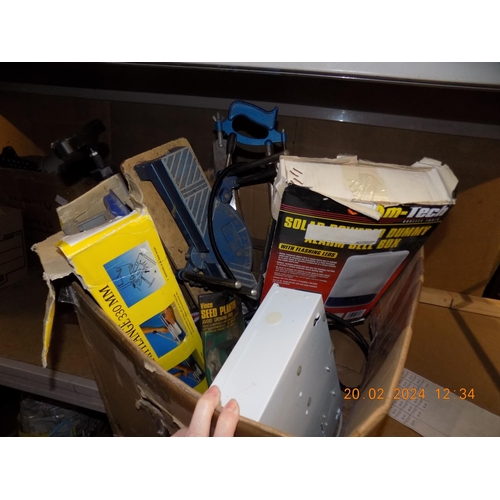 38 - Box of D.I.Y items and Tools etc