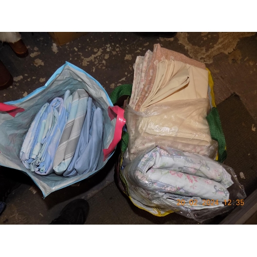 41 - 2 Bags of Bedding etc