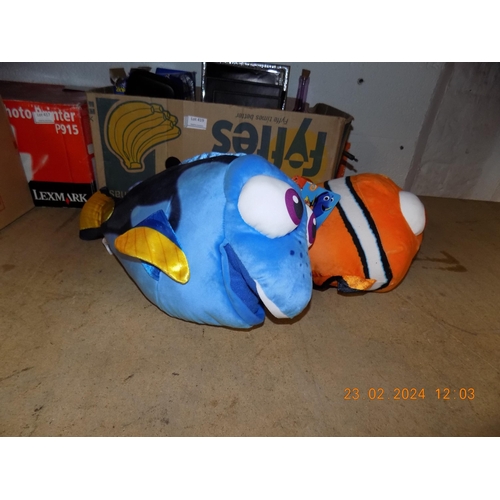 420 - 2 New Finding Nemo Soft Toys