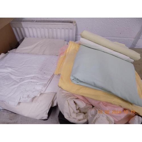 80 - 2 Boxes of Vintage Bedding