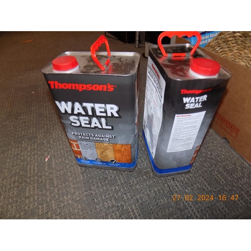 116 - 2 Tins of Thompson's Water Seal