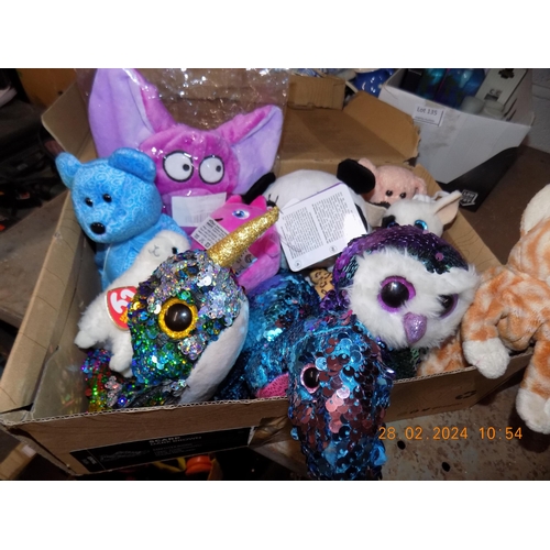 136 - Selection of Mixed TY Teddies