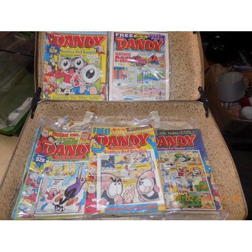 145 - Large Vintage Case of Comics