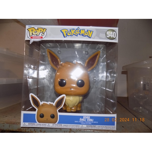 150 - Large Pokemon Eevee 540 Funko Pop Figure