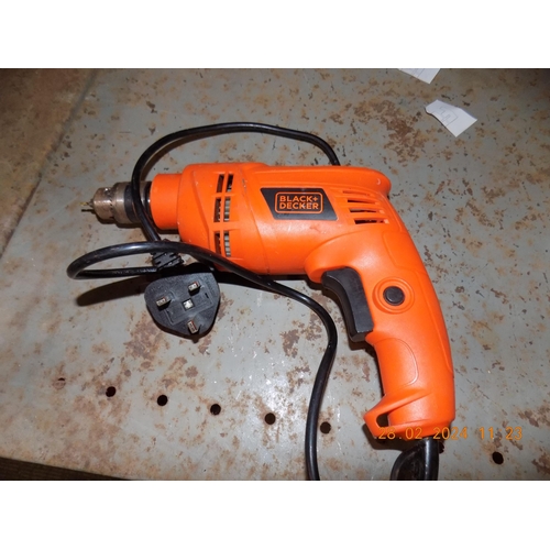 155 - Black and Decker Drill w/o