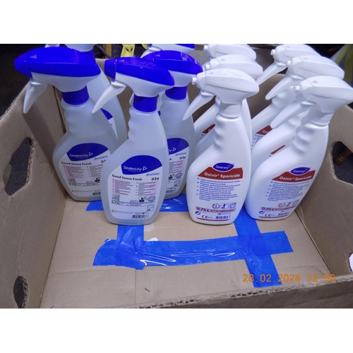 190 - 6 Bottles of Oxivir Sporicide and 5 Bottles of Good Sense Air Freshener