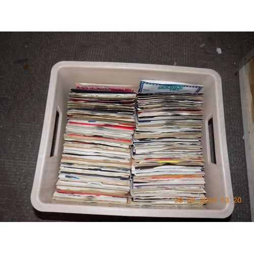 210 - Box of over 180 Vinyl Singles