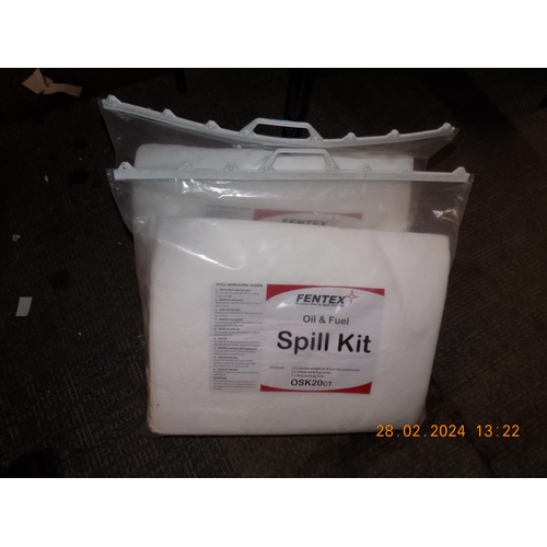 212 - 2 New Fentex Oil Spill Kits