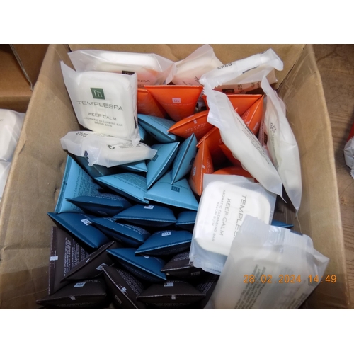 227 - Box of 50 Temple Spa Toiletries