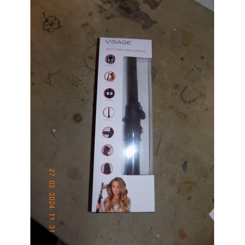 45 - New Boxed Visage Pro Style Rotating Hair Curlers