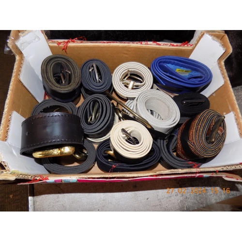 88 - Box of Belts