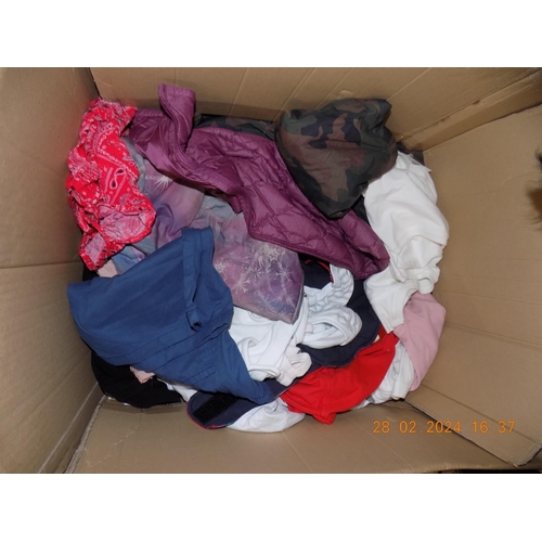 93 - Box of Children's Clothing