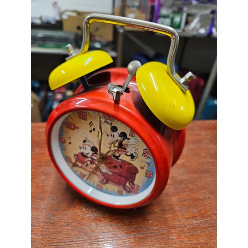 Vintage Mickey Mouse Alarm Clock