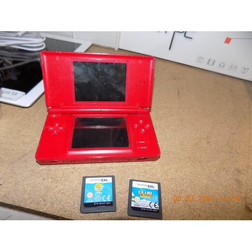 62 - Red DS and 2 Games