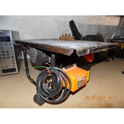 93 - Challenge Electric Bench Saw w/o