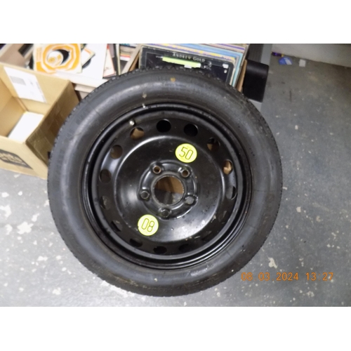 400 - Continental Space Saver Wheel. 115/90/16