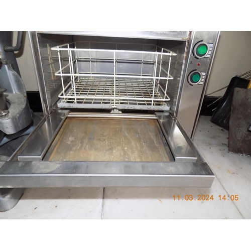 54 - Table Top Glass washer in Working order - Width 18 inches, Depth 18 inches, Height: 20 inches