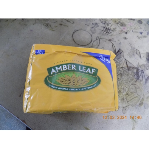 40 - 10 Packs of Amber Leaf