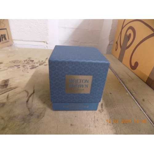 45 - Small Molton Brown Candle Russian Leather