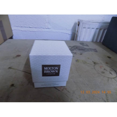 55 - Small Molton Brown Candle Coco & Sandalwood