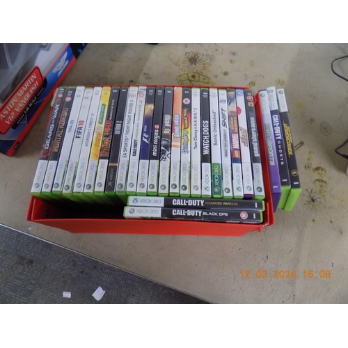96 - Box of XBOX 360 Games