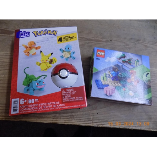 261 - Minecraft Lego and Pokemon Mega Blocks