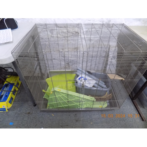 350 - Large Pet Cage and Accessories