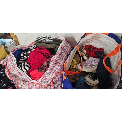 322 - 2 Bags of Clothing and Shoes