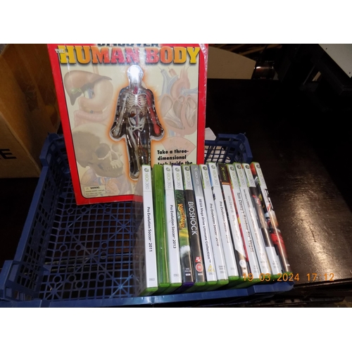 122 - Selection of XBOX 360 Games and Book