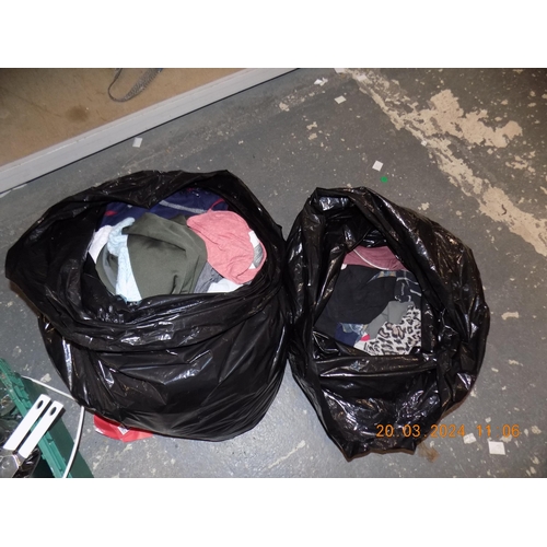 141 - 2 Bin Bags of Clothing