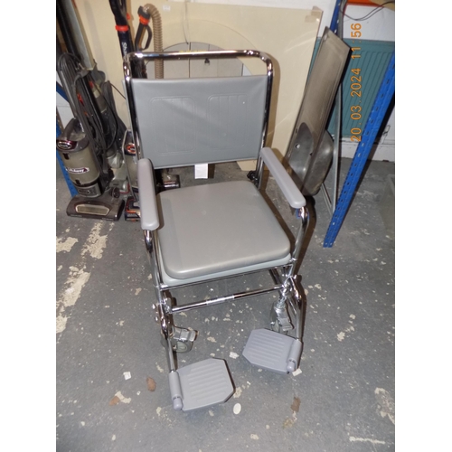 171 - Wheelchair with Commode