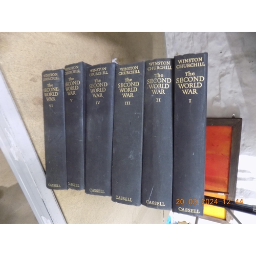 176 - Winston Churchill The 2nd World War Vol 1-6 Books