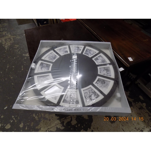 219 - Picture Frame Wall Clock