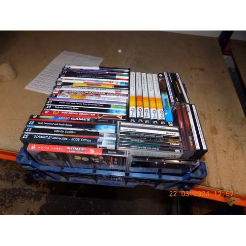 348 - Tray of PC Games